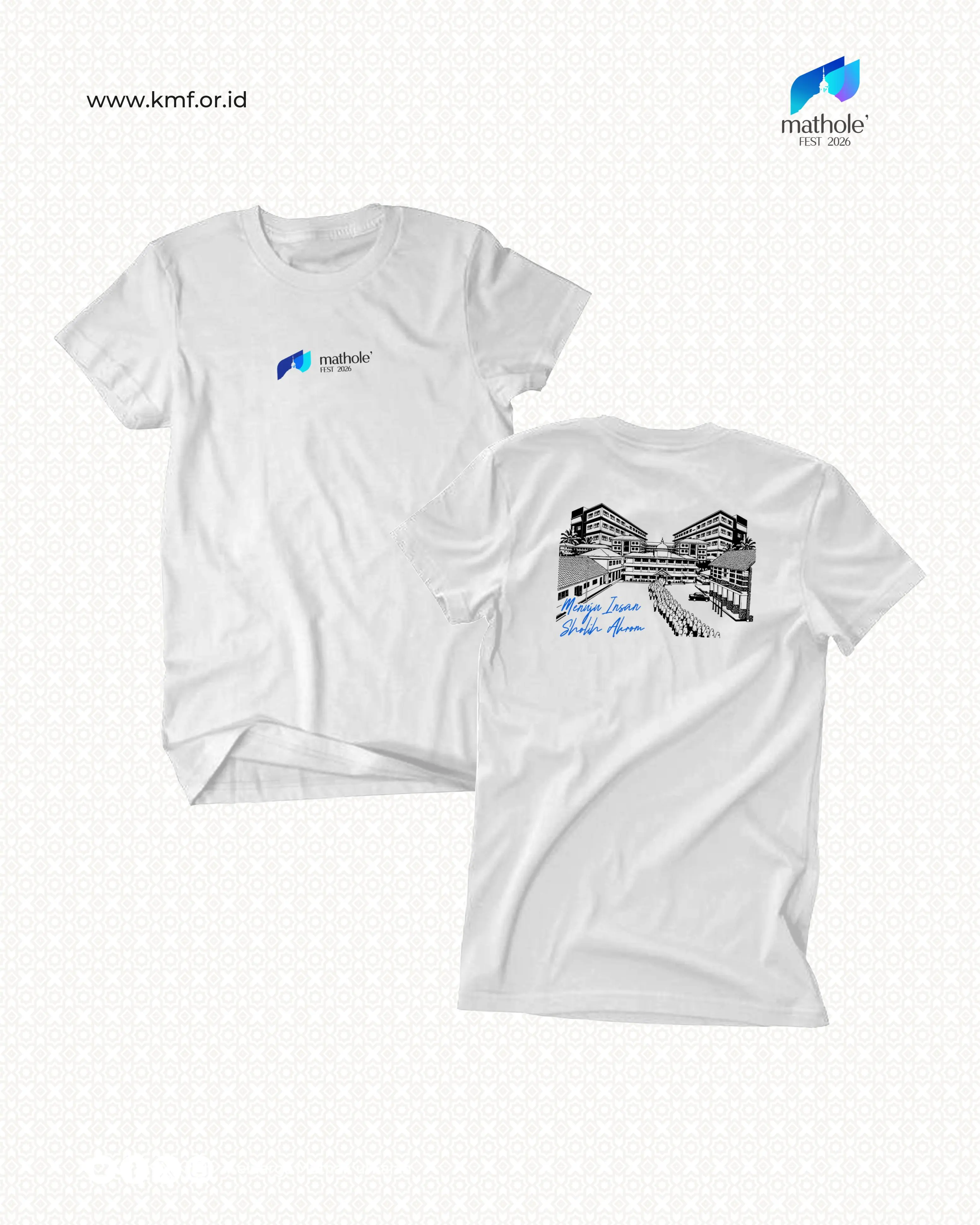 Kaos KMF Putih